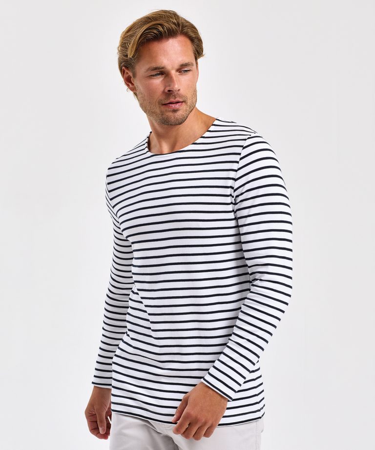 Alternative view of Asquith & Fox - Mens Marinie Coastal Long Sleeve Tee AQ070