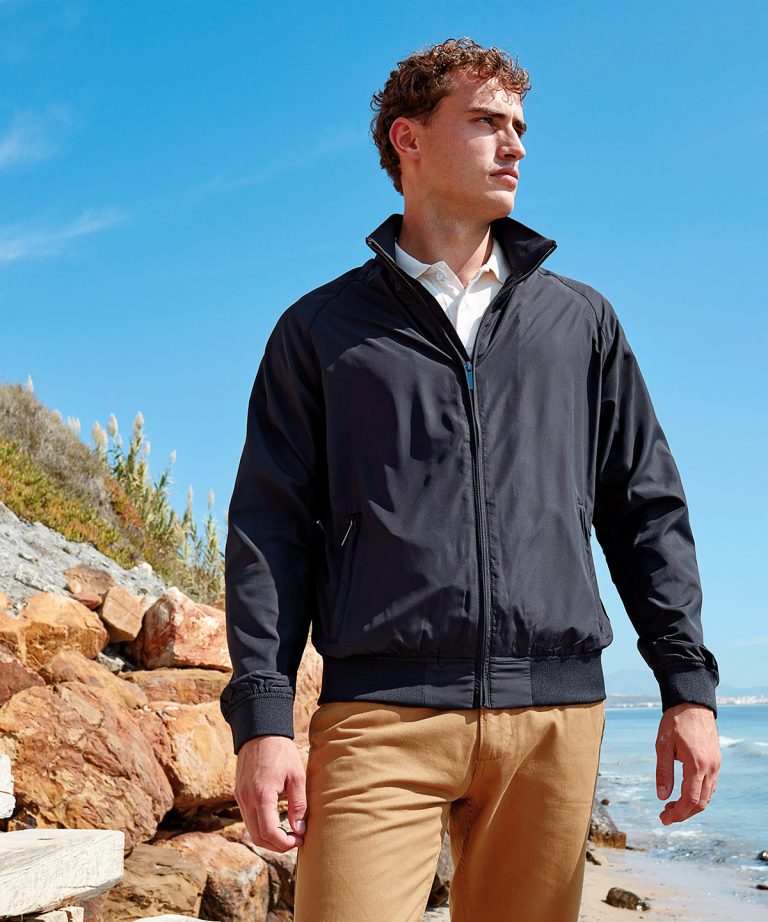 Asquith &#038; Fox &#8211; Mens Harrington Jacket AQ200, Vivid Promotion Workwear
