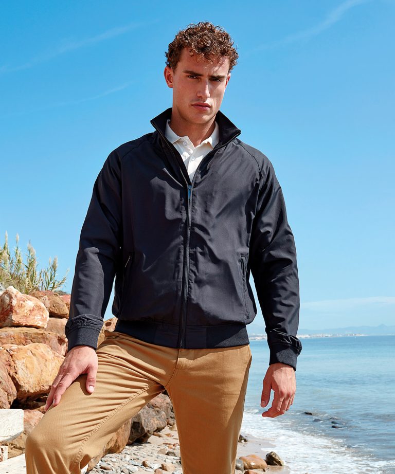 Asquith &#038; Fox &#8211; Mens Harrington Jacket AQ200, Vivid Promotion Workwear