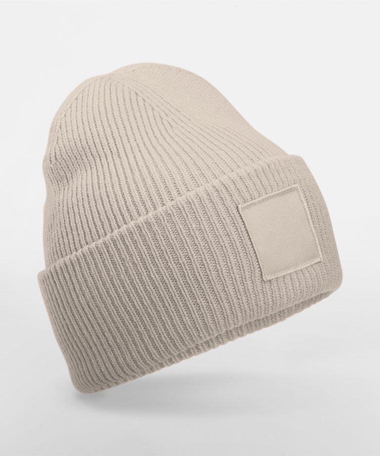 Beechfield &#8211; Deep &#8211; Cuffed Tonal Patch Beanie B336R, Vivid Promotion Workwear