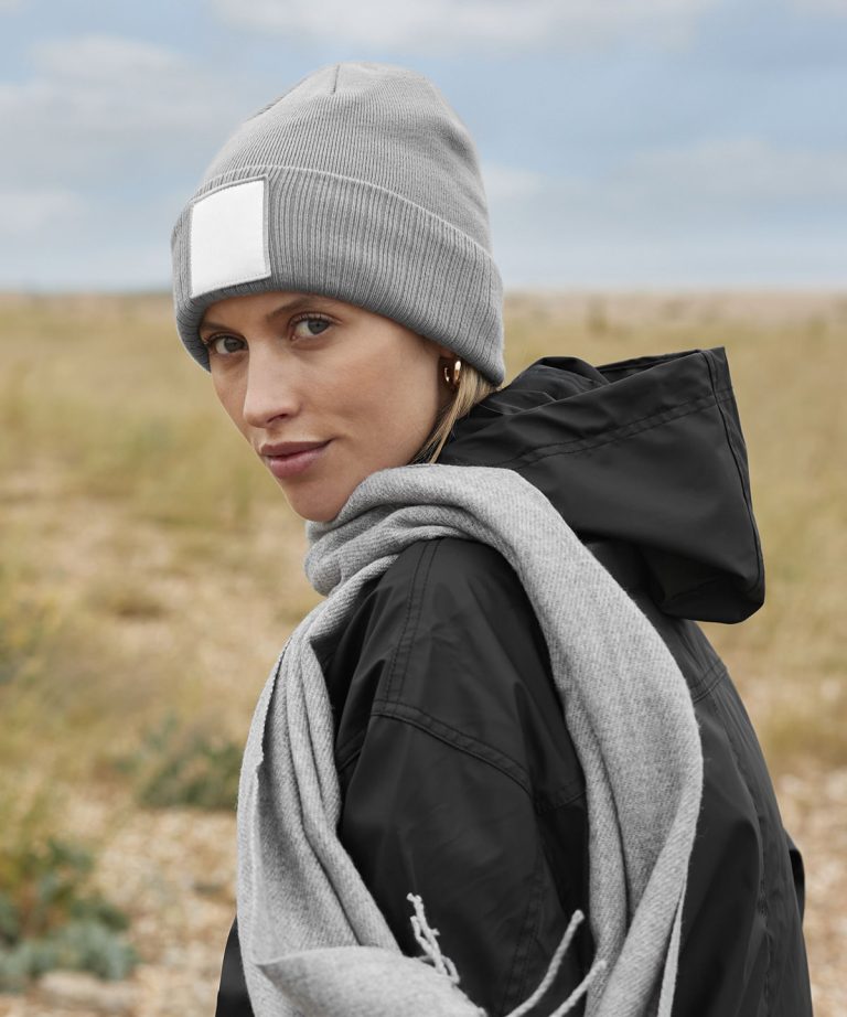 Alternative view of Beechfield - Appliqu・Patch Beanie B337R