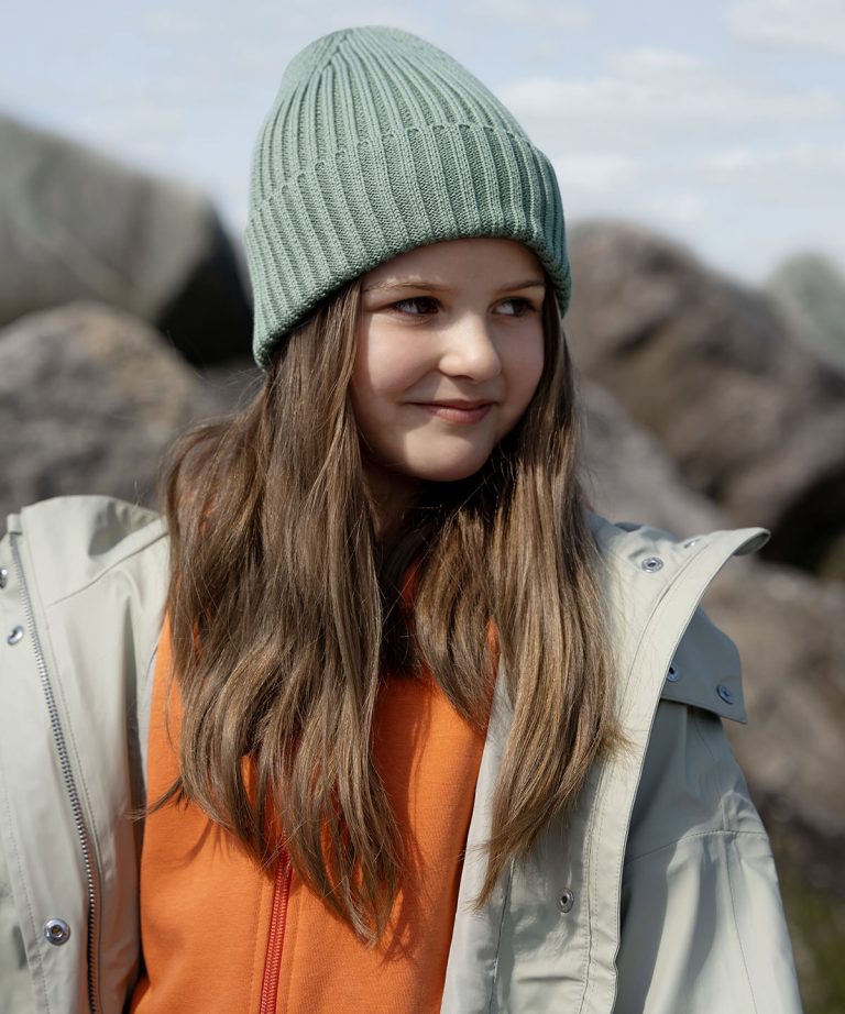 Alternative view of Beechfield - Organic Cotton Kids Beanie B341B