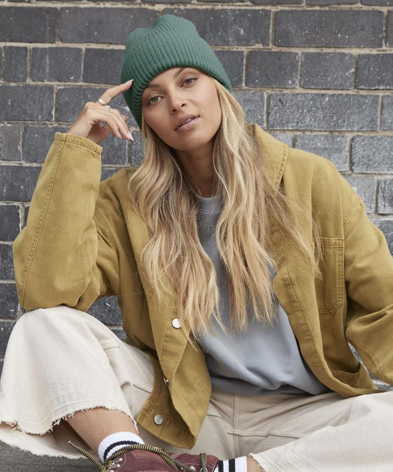 Beechfield &#8211; Oversized Cuffed Beanie B384R, Vivid Promotion Workwear