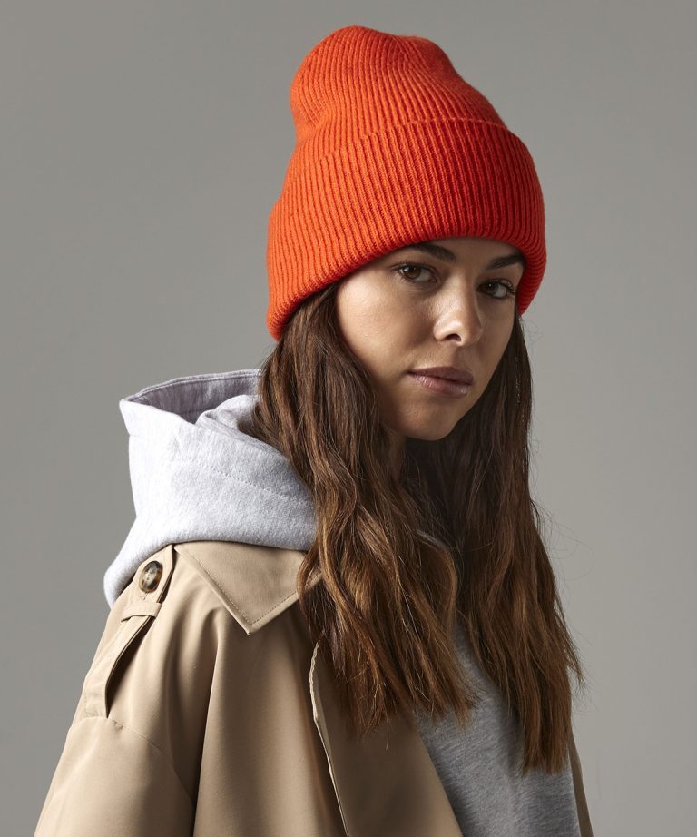 Beechfield &#8211; Classic Engineered Deep &#8211; Cuffed Beanie B385R, Vivid Promotion Workwear