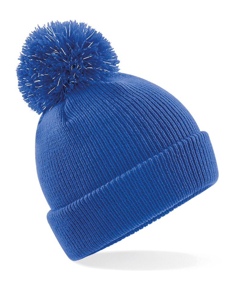 Beechfield &#8211; Junior Reflective Bobble Beanie B406B, Vivid Promotion Workwear