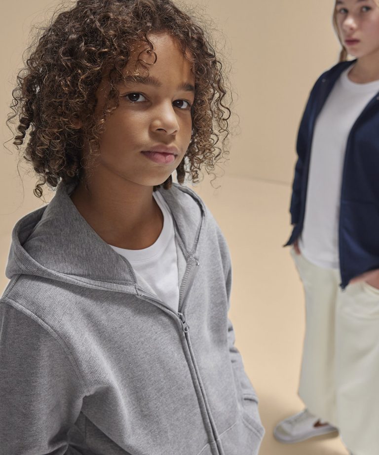 Alternative view of B&C Collection - B&C Id.334 Zip Hoodie | Kids B432B Unisex
