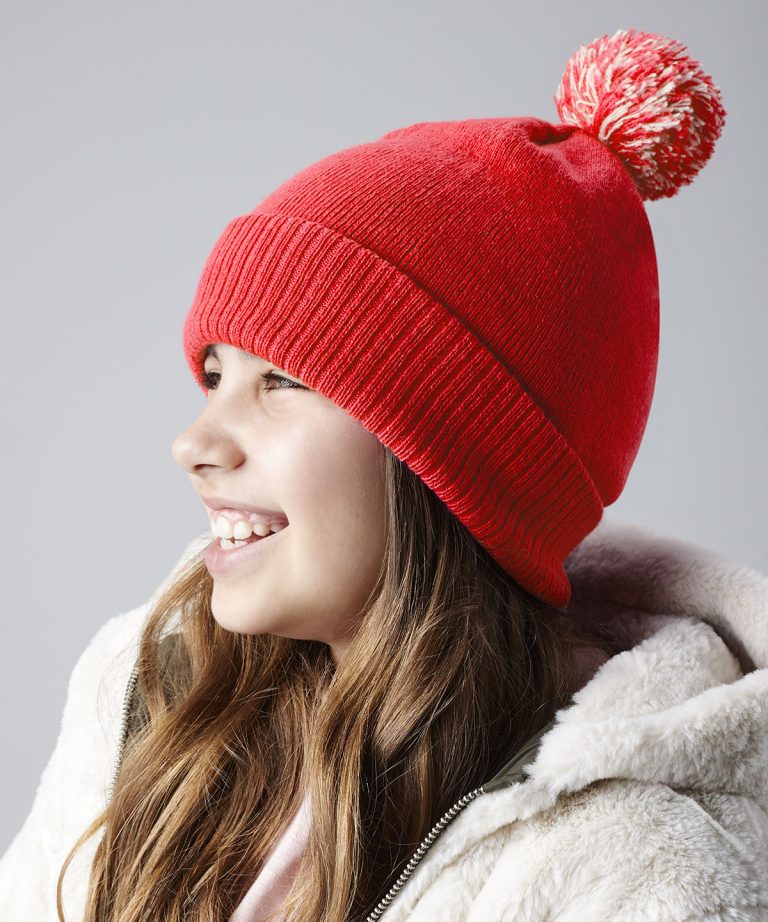 Beechfield &#8211; Junior Snowstar Beanie B450B, Vivid Promotion Workwear