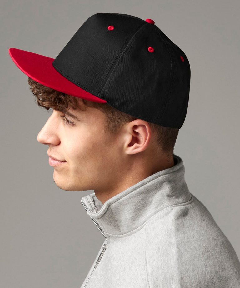 Alternative view of Beechfield - 5 - Panel Contrast Snapback B610C