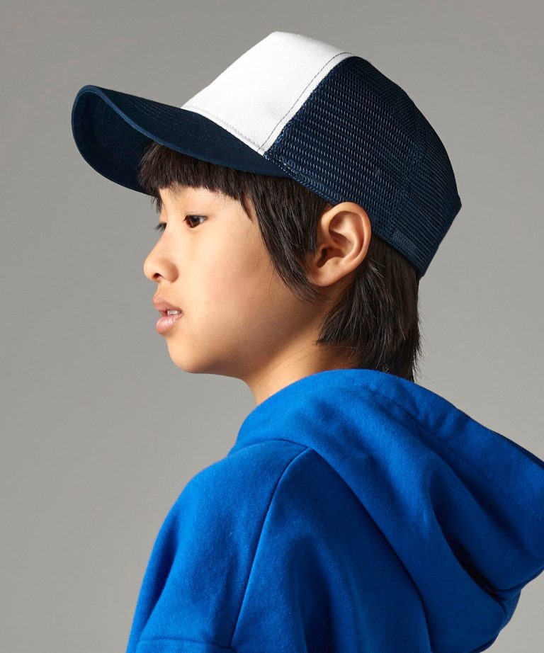 Beechfield &#8211; Junior Snapback Trucker B640B, Vivid Promotion Workwear
