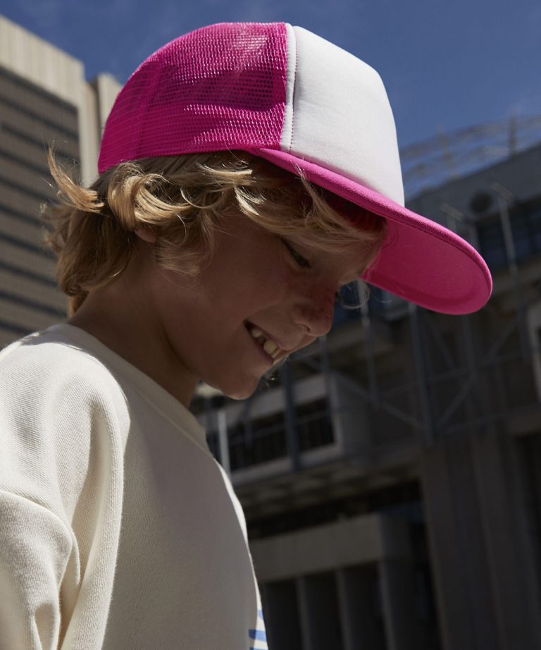 Beechfield &#8211; Junior Vintage Snapback Trucker B645B, Vivid Promotion Workwear
