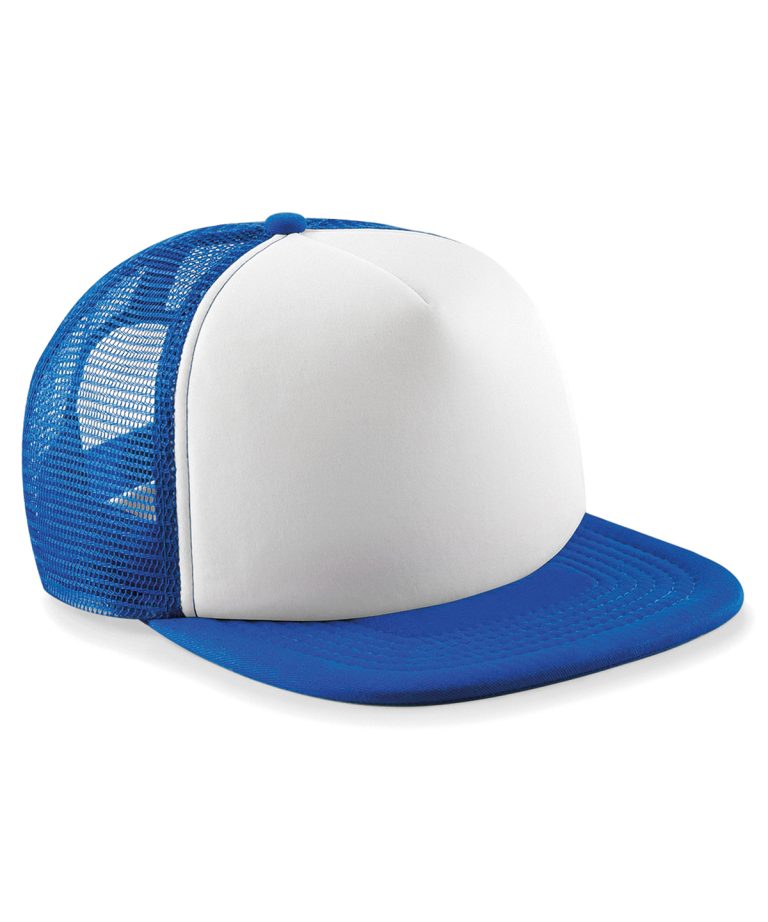 Beechfield &#8211; Junior Vintage Snapback Trucker B645B, Vivid Promotion Workwear