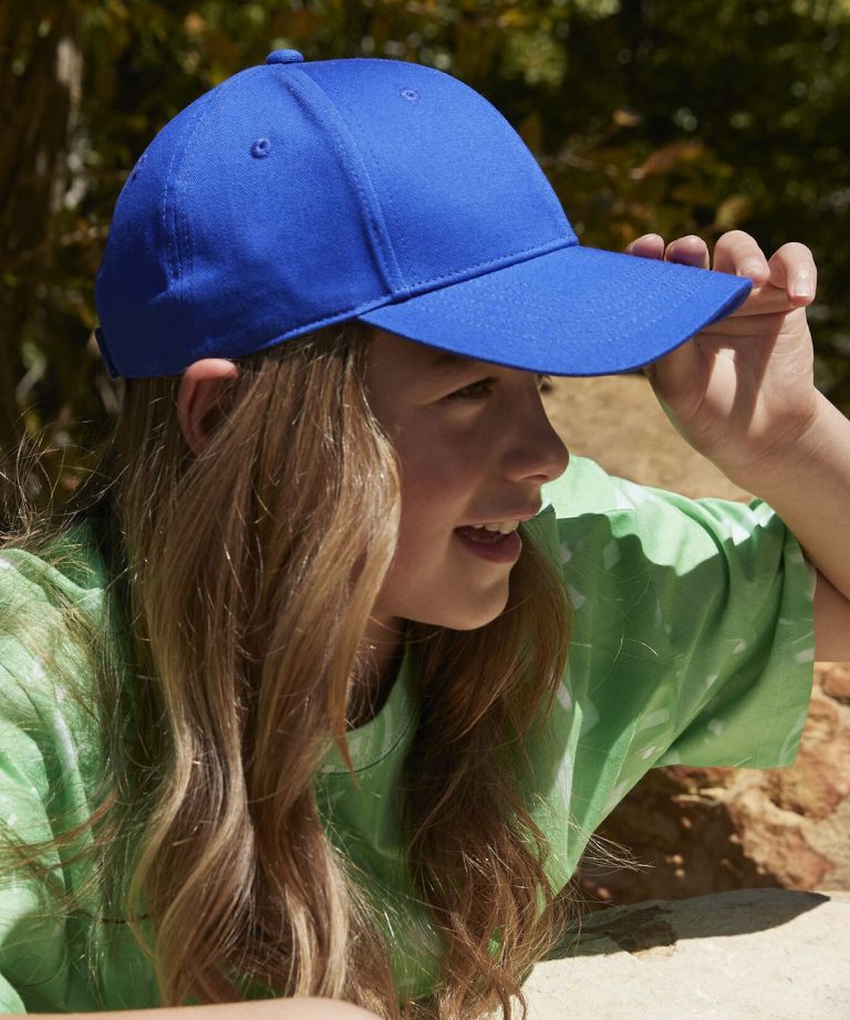 Beechfield &#8211; Earthaware Junior Classic Organic Cotton 6 &#8211; Panel Cap B821B, Vivid Promotion Workwear