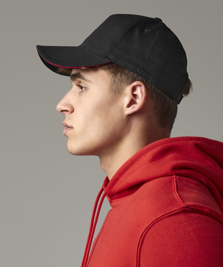 Beechfield - Earthaware Classic Organic Cotton 5 - Panel Cap  Sandwich Peak B825C