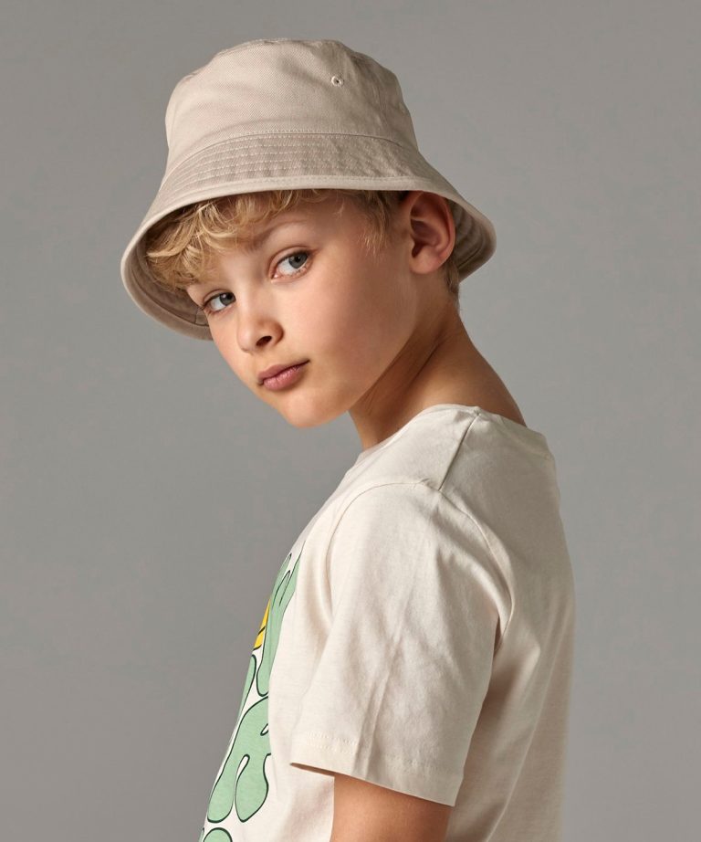 Beechfield &#8211; Junior Organic Cotton Bucket Hat B90NB, Vivid Promotion Workwear