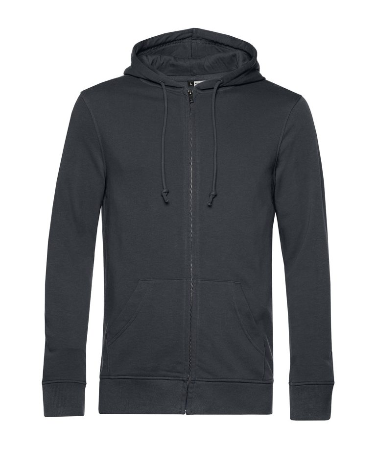 Alternative view of B&C Collection - B&C Inspire Zipped Hood BA002