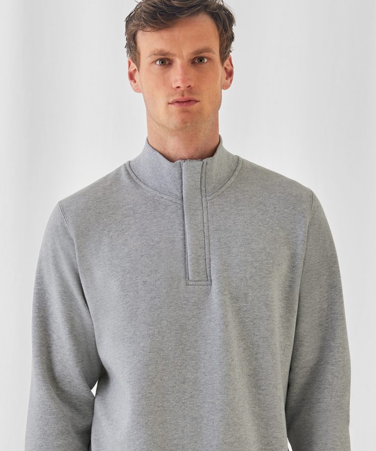 Alternative view of B&C Collection - B&C Id.004  Zip Sweatshirt BA406