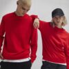 Build Your Brand &#8211; Womens Vintage Heavy Crew Neck BY301, Vivid Promotion Workwear
