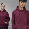 Build Your Brand &#8211; Womens Vintage Heavy Zip Hoodie BY299, Vivid Promotion Workwear