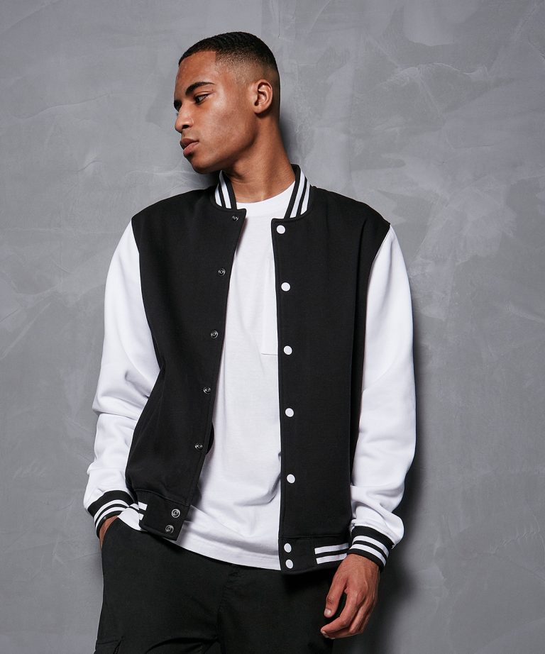 Build Your Brand Basic - Basic College Jacket BB004