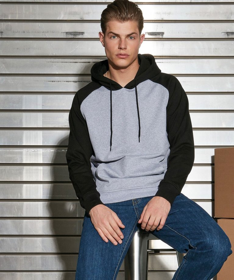 Build Your Brand Basic &#8211; Basic Raglan Hoodie BB005, Vivid Promotion Workwear
