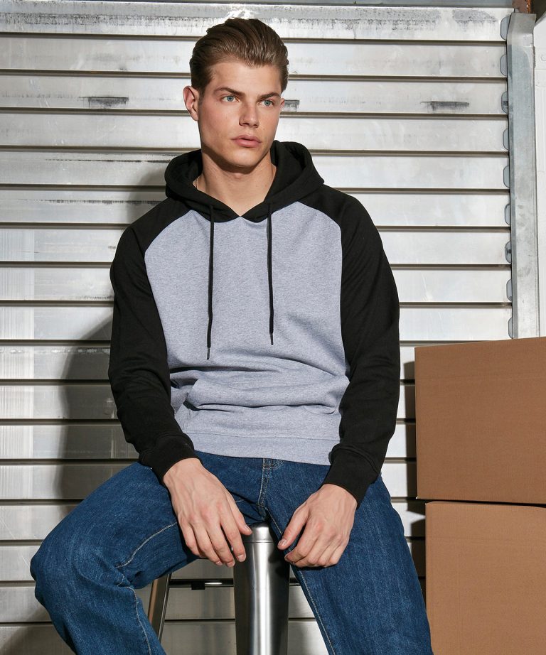 Alternative view of Build Your Brand Basic - Basic Raglan Hoodie BB005