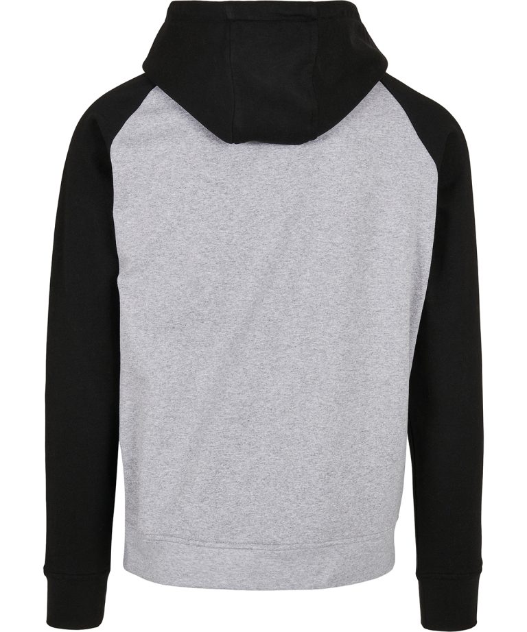 Build Your Brand Basic &#8211; Basic Raglan Hoodie BB005, Vivid Promotion Workwear