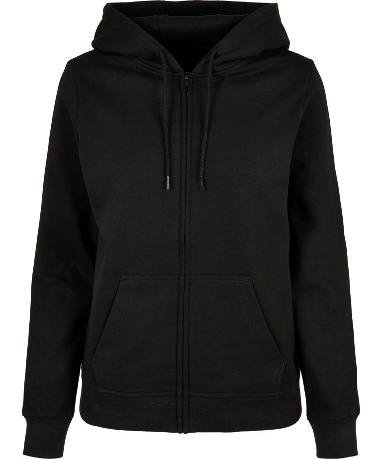 Build Your Brand Basic &#8211; Womens Basic Zip Hoodie BB009, Vivid Promotion Workwear