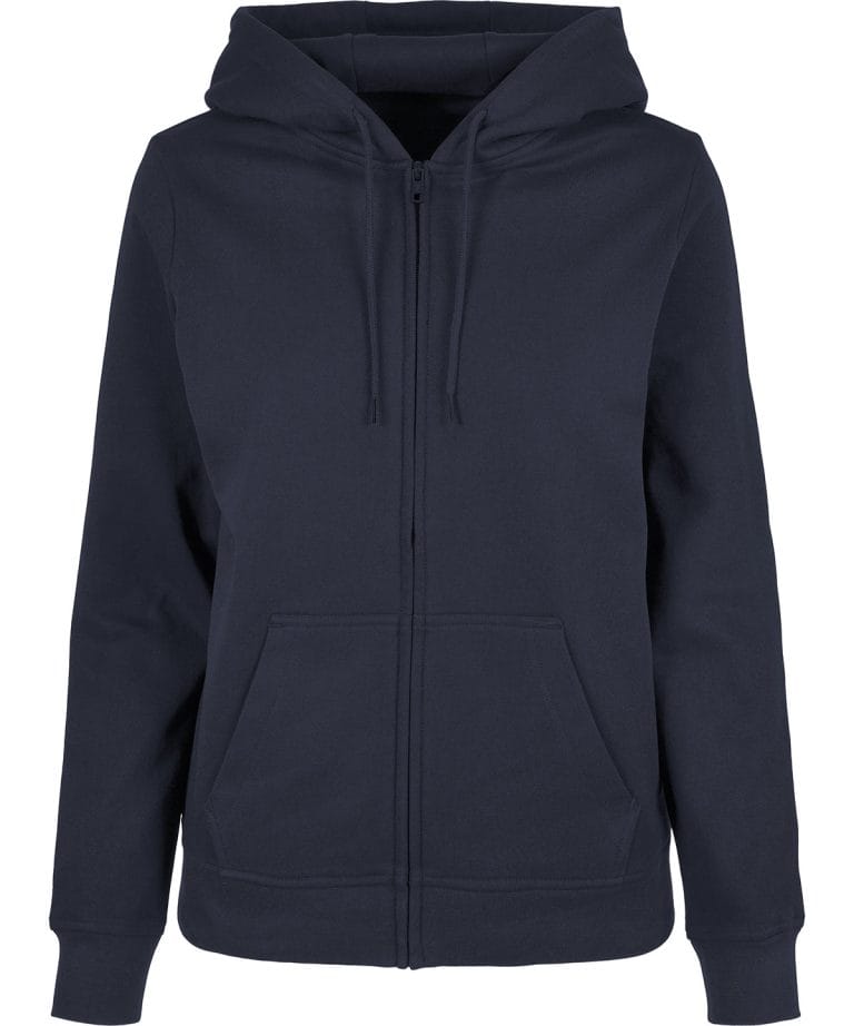 Alternative view of Build Your Brand Basic - Womens Basic Zip Hoodie BB009