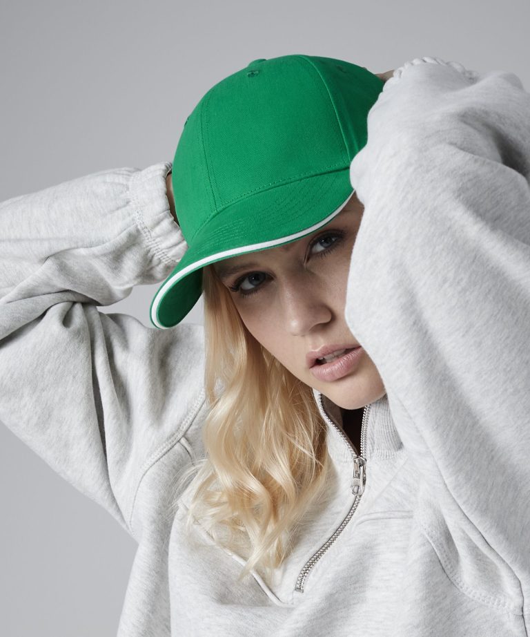Beechfield &#8211; Athleisure 6 &#8211; Panel Cap BC020, Vivid Promotion Workwear