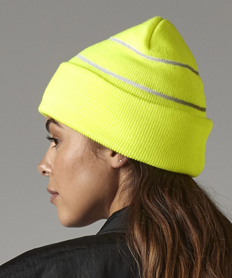 Beechfield &#8211; Enhanced &#8211; Viz Beanie BC042, Vivid Promotion Workwear