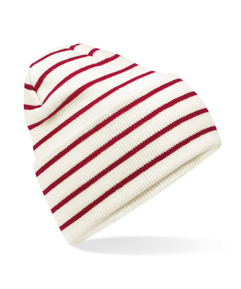 Beechfield &#8211; Original Deep &#8211; Cuffed Striped Beanie BC39R, Vivid Promotion Workwear