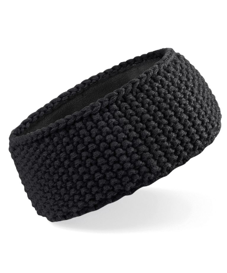 Alternative view of Beechfield - Slopeside Waffle Headband BC434