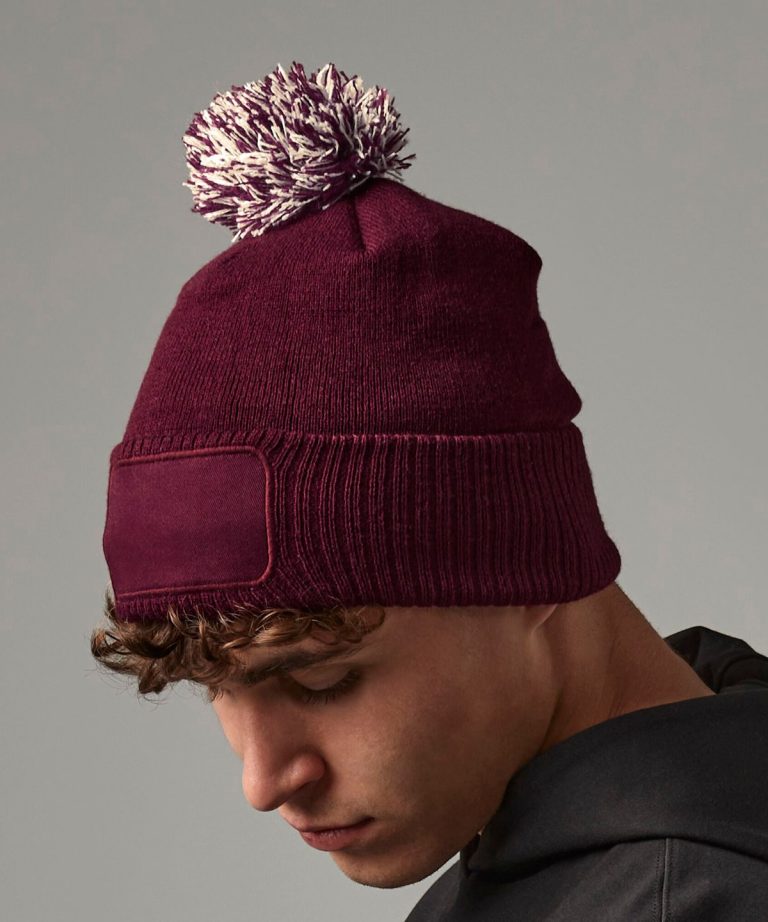 Beechfield - Snowstar Patch Beanie BC443