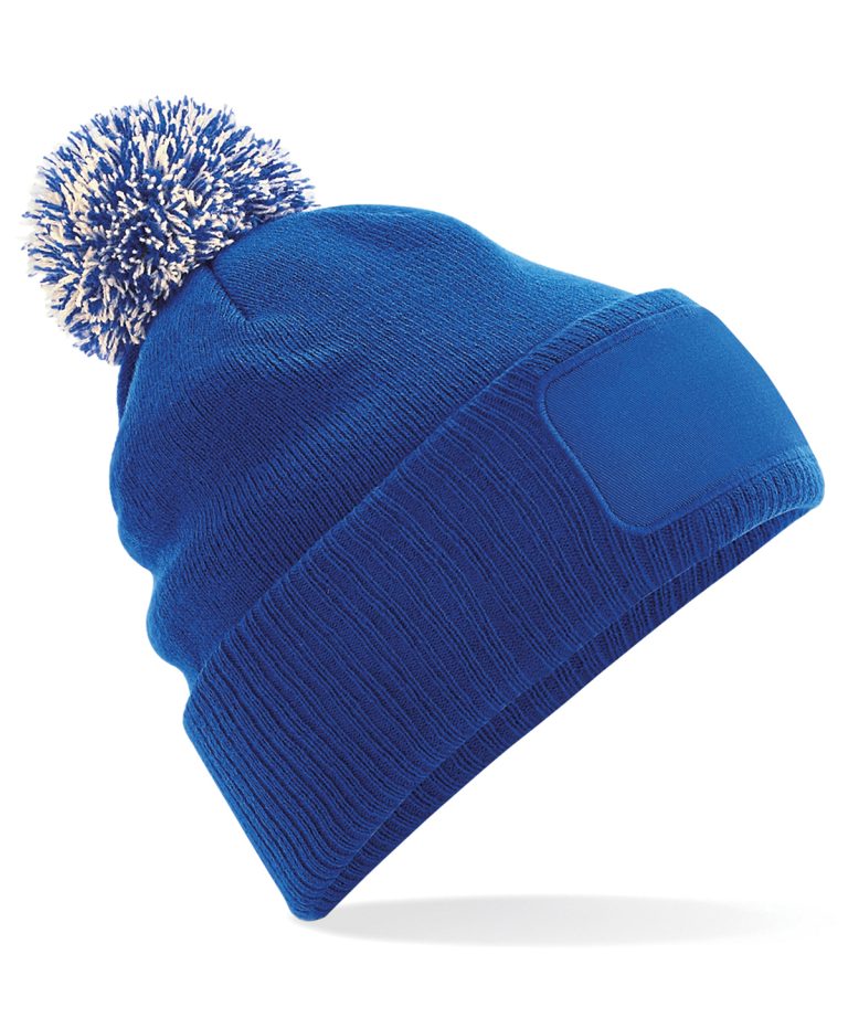 Alternative view of Beechfield - Snowstar Patch Beanie BC443