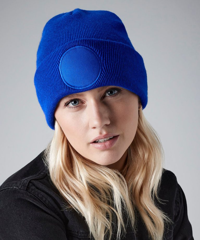 Beechfield &#8211; Circular Patch Beanie BC446, Vivid Promotion Workwear