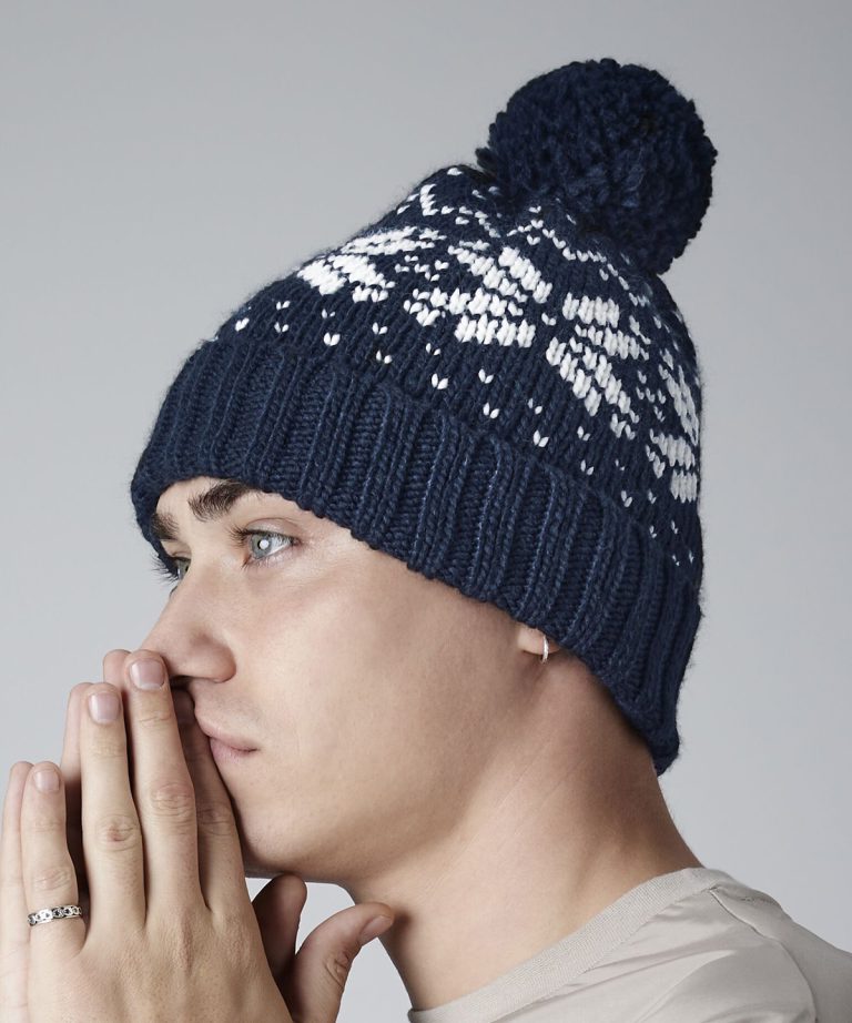 Beechfield - Fair Isle Snowstar Beanie BC456