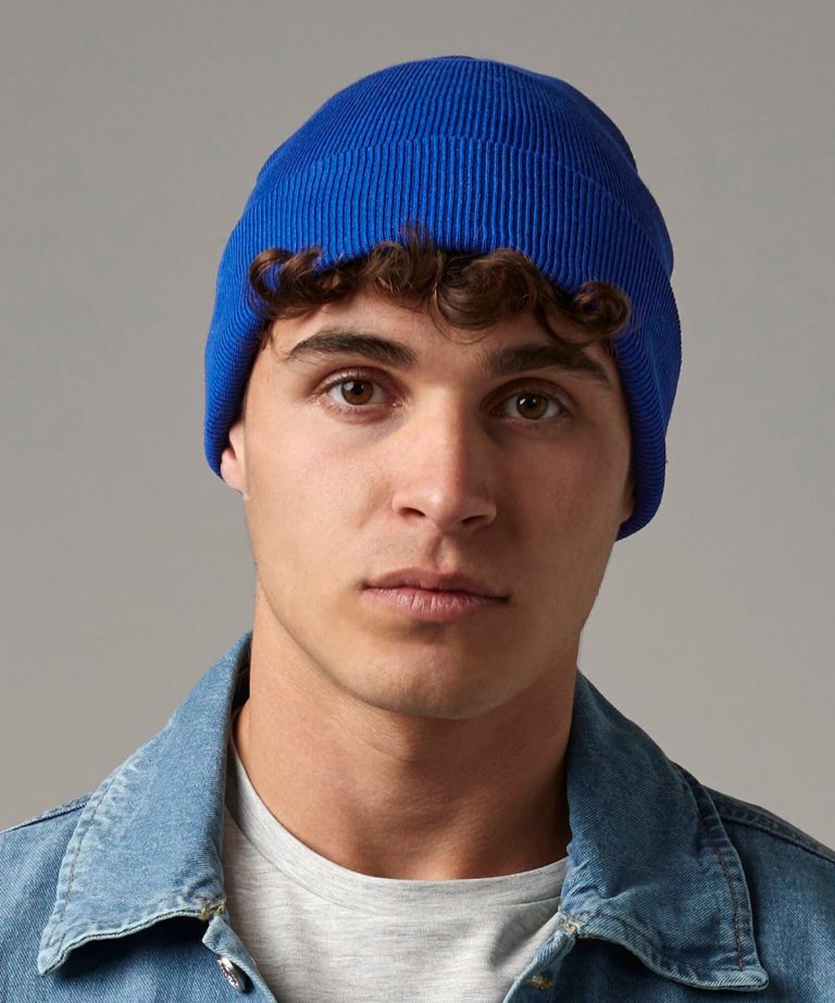 Beechfield &#8211; Organic Cotton Original Cuffed Beanie BC45N, Vivid Promotion Workwear