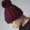 Beechfield &#8211; Fur Pop Pom Chunky Beanie BC412, Vivid Promotion Workwear