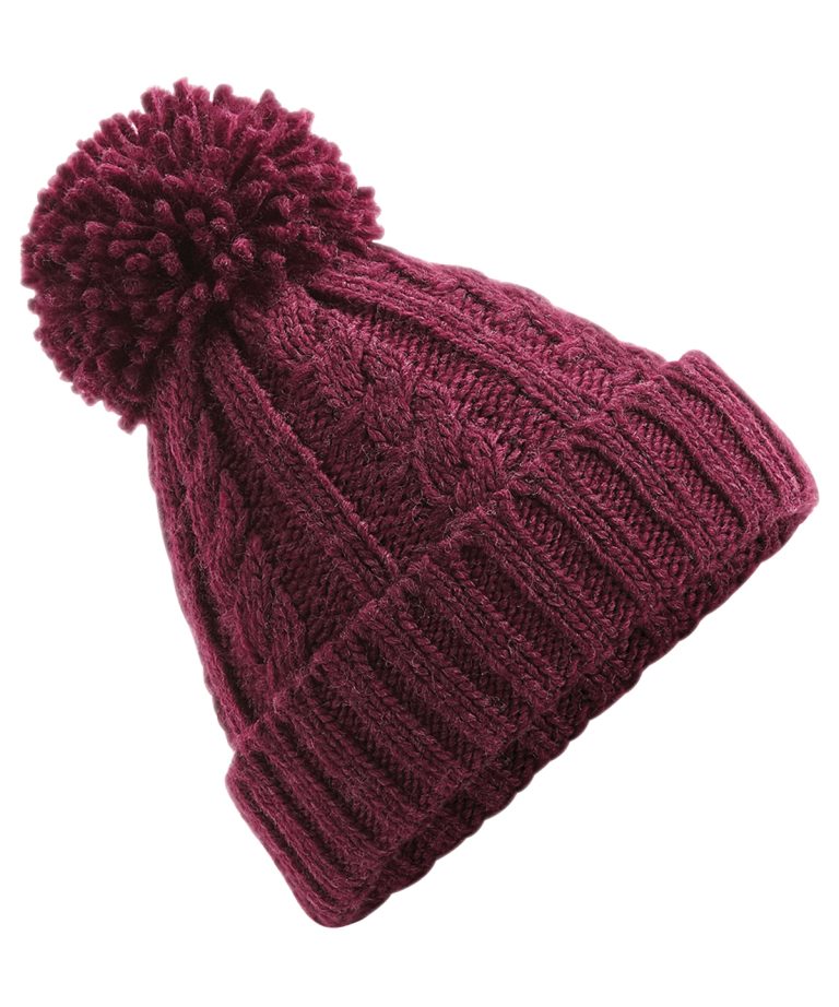 Beechfield &#8211; Cable Knit Melange Beanie BC480, Vivid Promotion Workwear