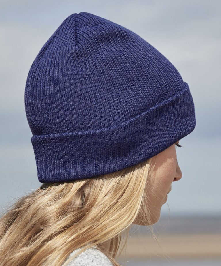 Alternative view of Beechfield - Organic Cotton Fine Knit Beanie BC51N