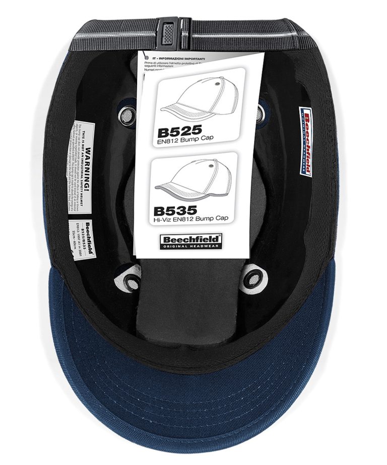 Beechfield &#8211; En812 Bump Cap BC525, Vivid Promotion Workwear