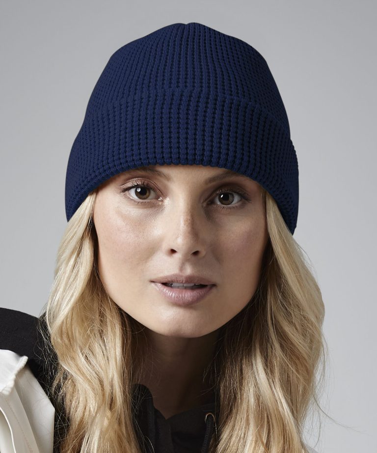 Alternative view of Beechfield - Organic Cotton Waffle Beanie BC52N