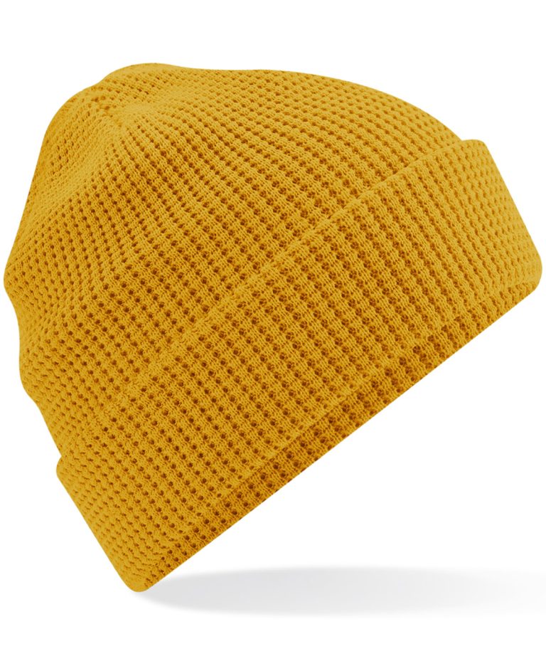 Beechfield &#8211; Organic Cotton Waffle Beanie BC52N, Vivid Promotion Workwear