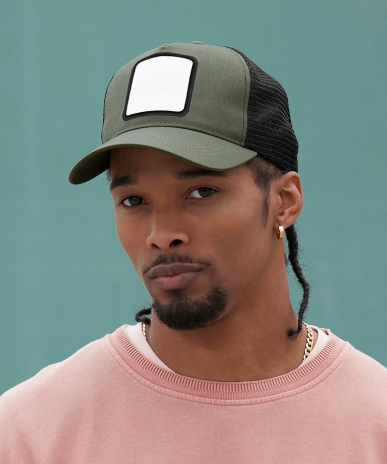 Alternative view of Beechfield - Appliqu・Patch 5 - Panel Trucker BC636