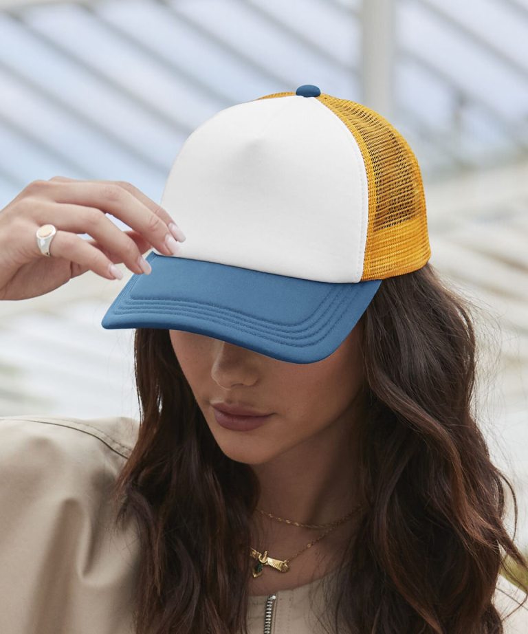 Beechfield &#8211; Retro 5 &#8211; Panel Trucker BC639, Vivid Promotion Workwear