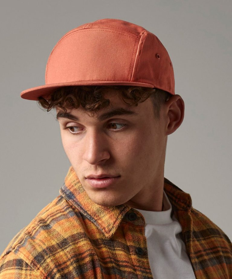 Beechfield &#8211; Canvas 5 &#8211; Panel Camper Cap BC654, Vivid Promotion Workwear