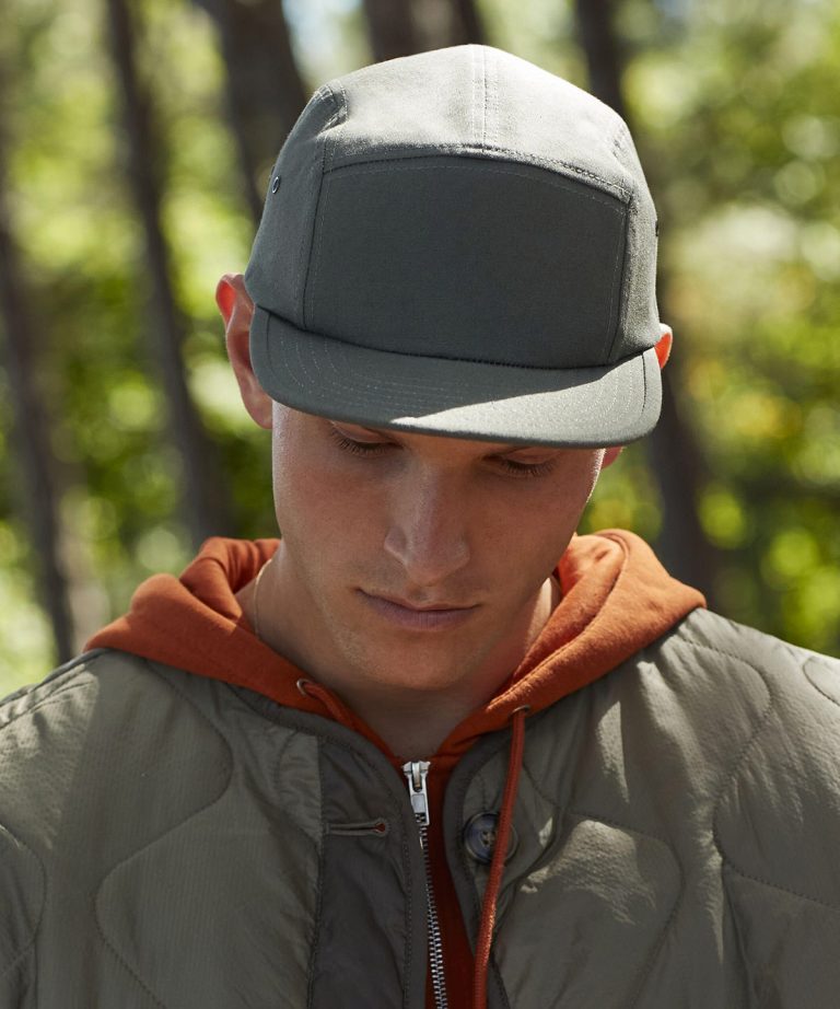 Beechfield &#8211; Canvas 5 &#8211; Panel Camper Cap BC654, Vivid Promotion Workwear
