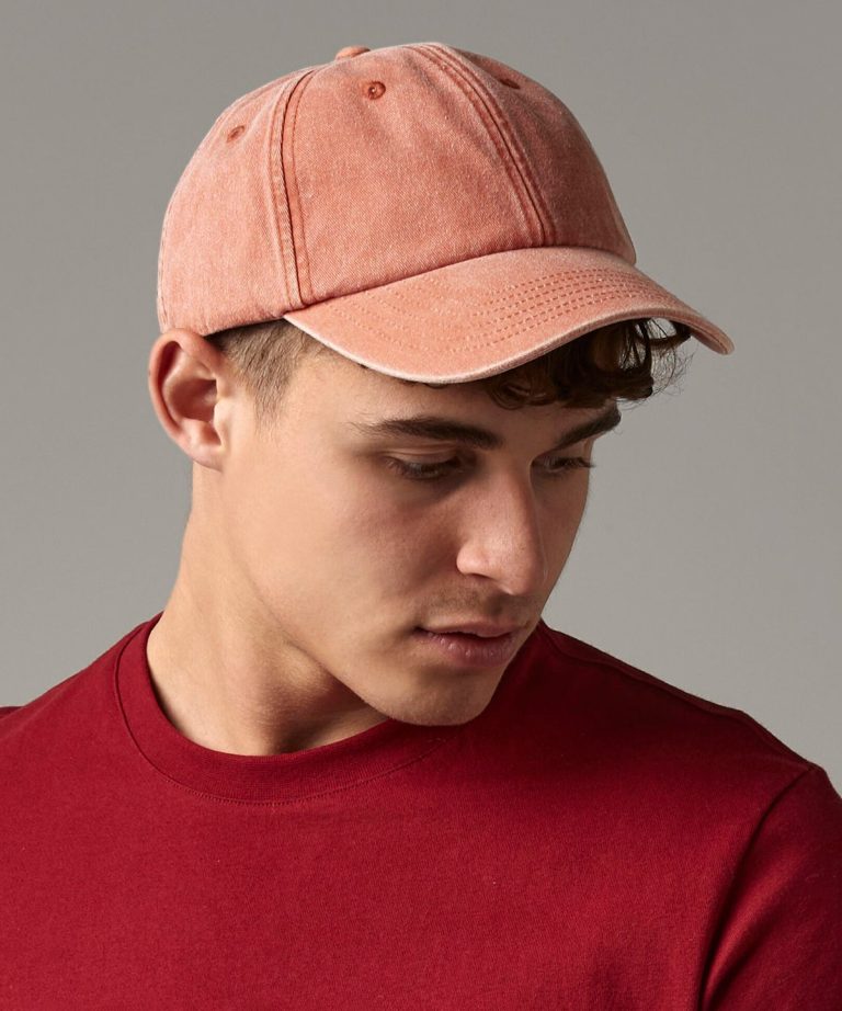 Beechfield &#8211; Low &#8211; Profile Vintage Cap BC655, Vivid Promotion Workwear