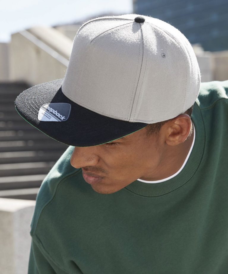 Beechfield &#8211; Original Flat Peak Snapback BC660, Vivid Promotion Workwear