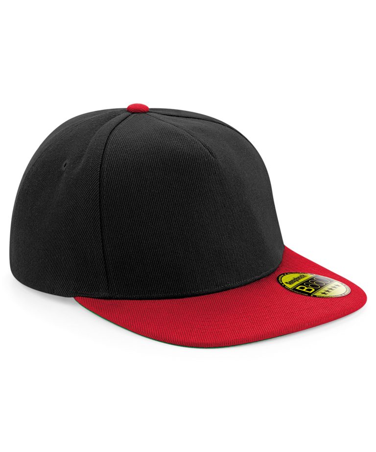 Beechfield &#8211; Original Flat Peak Snapback BC660, Vivid Promotion Workwear